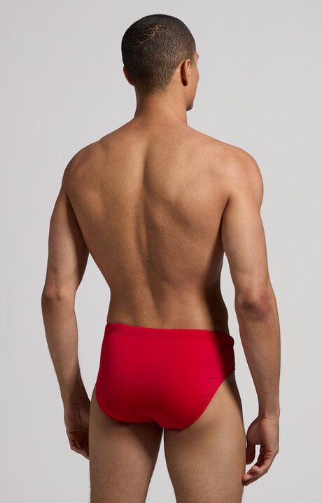 Dirk Bikkembergs Men's Swim Briefs - Tape On Side
