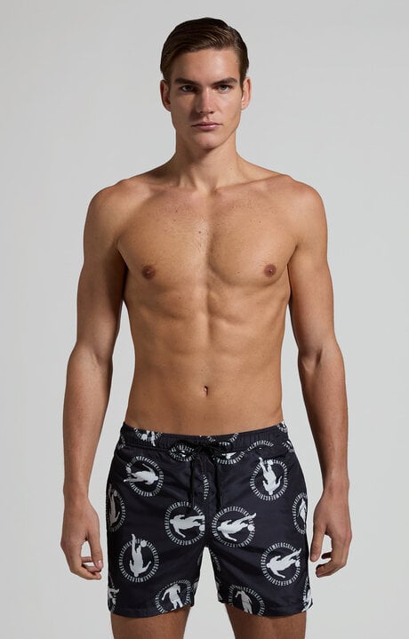Dirk Bikkembergs Men's Swim Shorts - Stowable