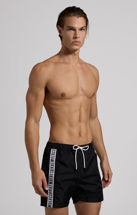 Dirk Bikkembergs Men's Swim Shorts - Tape Insert