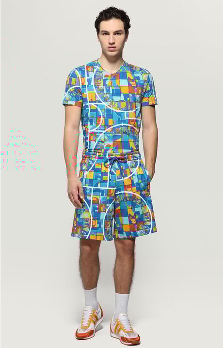 Dirk Bikkembergs Men's T-shirt All-over Print