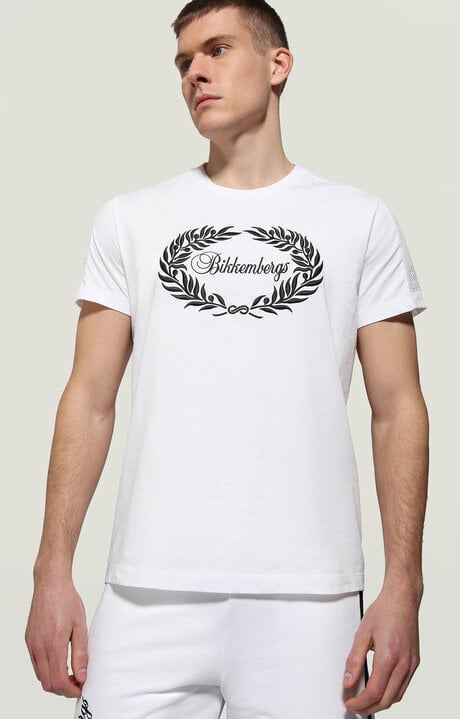 dirk bikkembergs Men's T-Shirt cursive logo