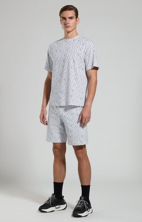 Dirk Bikkembergs Men's T-shirt With All-over Print