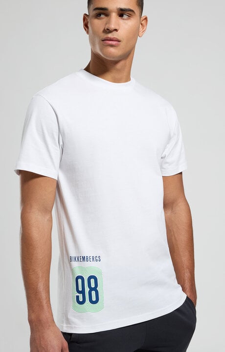 dirk bikkembergs Men's T-shirt with back print
