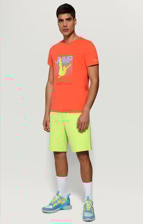 Dirk Bikkembergs Men's T-shirt With Dive Print