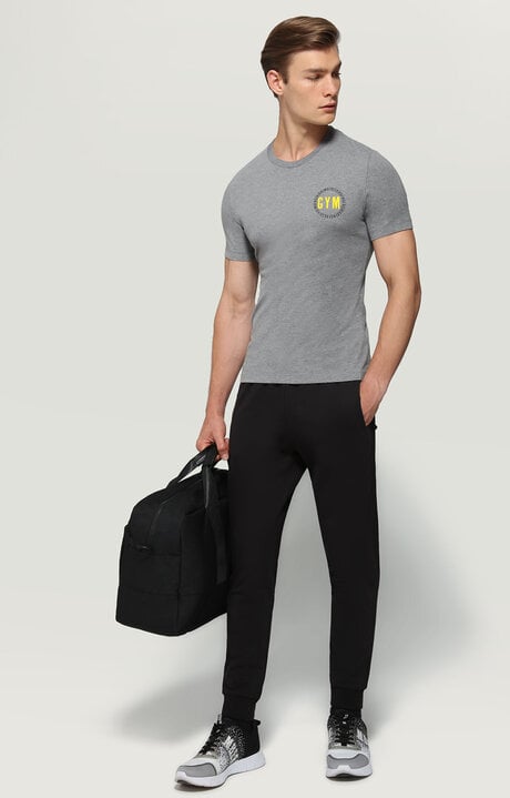 Dirk Bikkembergs Men's T-shirt With Gym Print