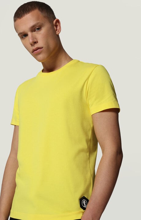 dirk bikkembergs Men's T-shirt with hexagon print