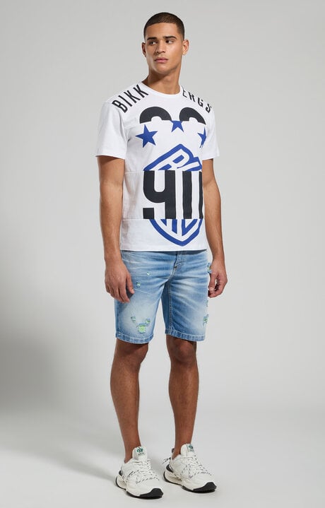 Dirk Bikkembergs Men's T-shirt With Intarsia