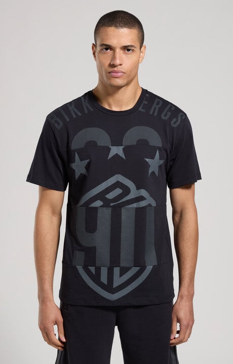 Dirk Bikkembergs Men's T-shirt With Intarsia