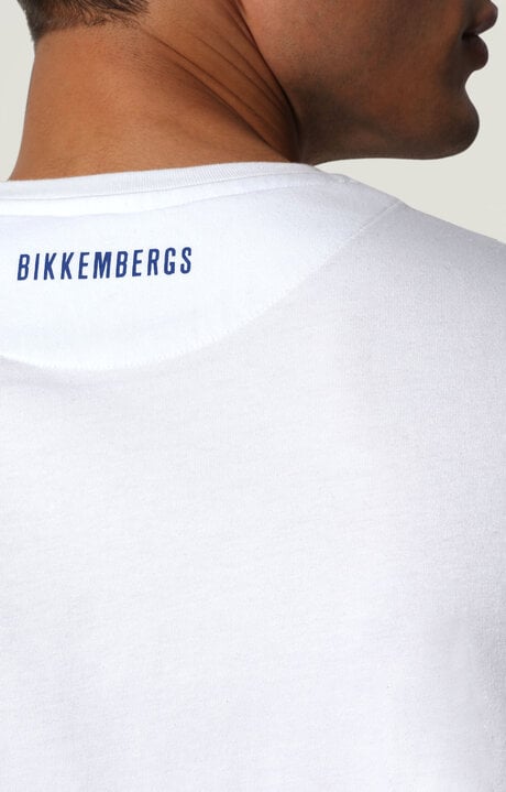 Dirk Bikkembergs Men's T-shirt With Ocean Print