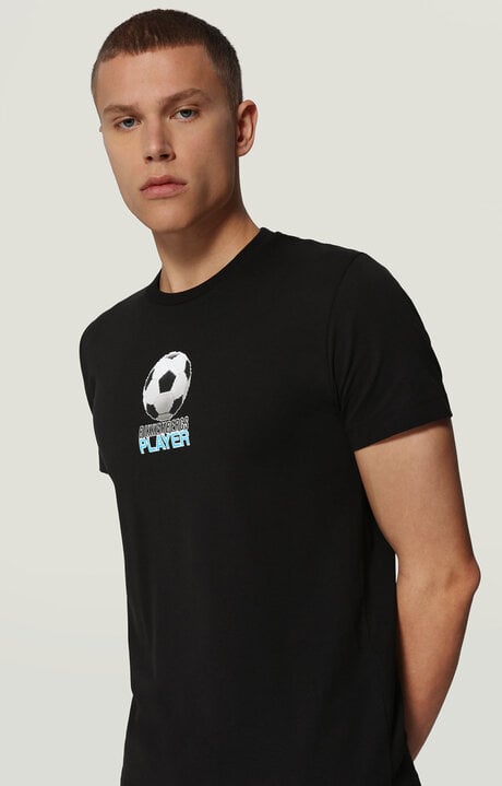 dirk bikkembergs Men's T-shirt with pixel print