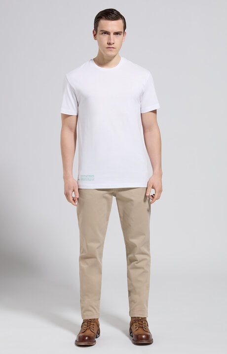 Dirk Bikkembergs Men's T-shirt With Print On Back