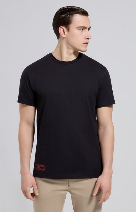 Dirk Bikkembergs Men's T-shirt With Print On Back