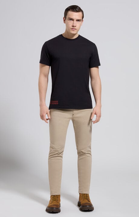 Dirk Bikkembergs Men's T-shirt With Print On Back