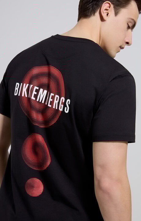 dirk bikkembergs Men's T-shirt with print on back