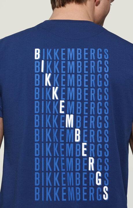 Dirk Bikkembergs Men's T-shirt With Print On Back