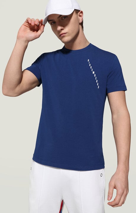 dirk bikkembergs Men's T-shirt with print on back