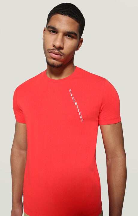 dirk bikkembergs Men's T-shirt with print on back