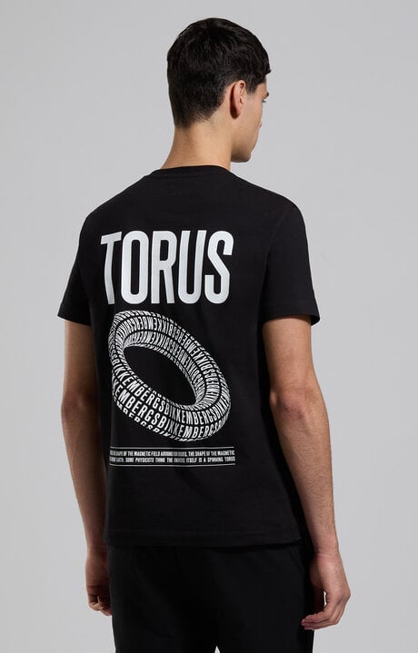 Dirk Bikkembergs Men's T-shirt With Printed Back