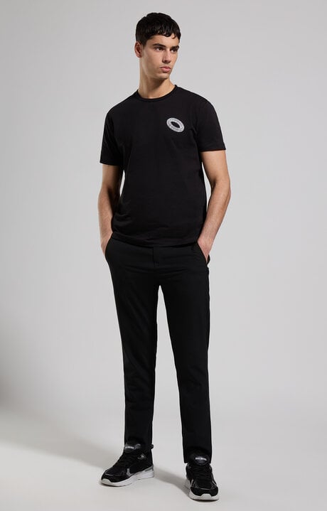 Dirk Bikkembergs Men's T-shirt With Printed Back