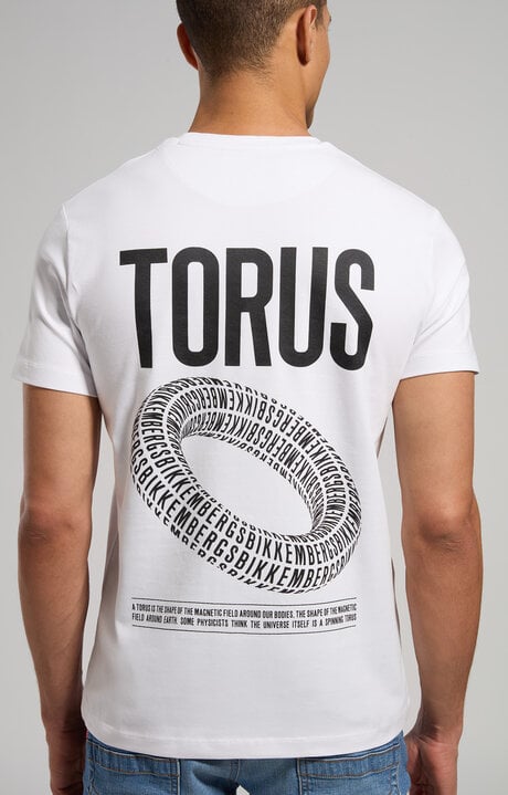 Dirk Bikkembergs Men's T-shirt With Printed Back