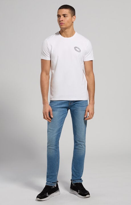 Dirk Bikkembergs Men's T-shirt With Printed Back