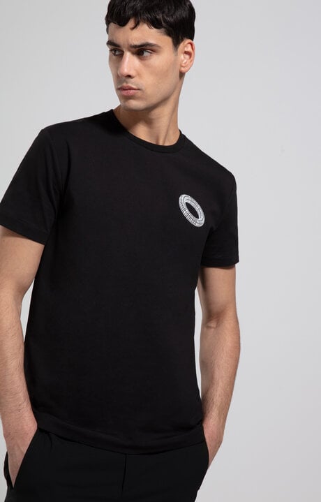 dirk bikkembergs Men's T-shirt with printed back