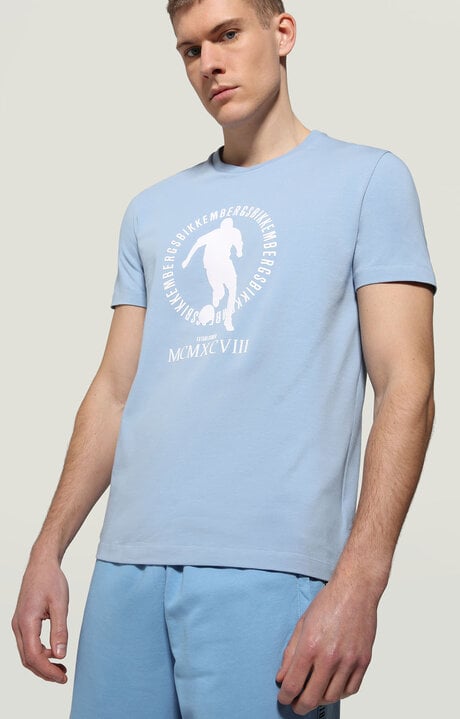 dirk bikkembergs Men's T-shirt with raised print