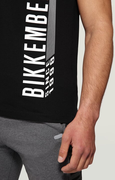 Dirk Bikkembergs Men's T-shirt With Rubber Print