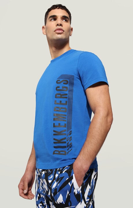dirk bikkembergs Men's T-shirt with rubber print