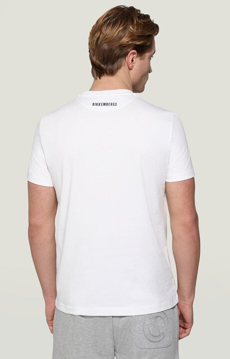 Dirk Bikkembergs Men's T-shirt With Soccer Print