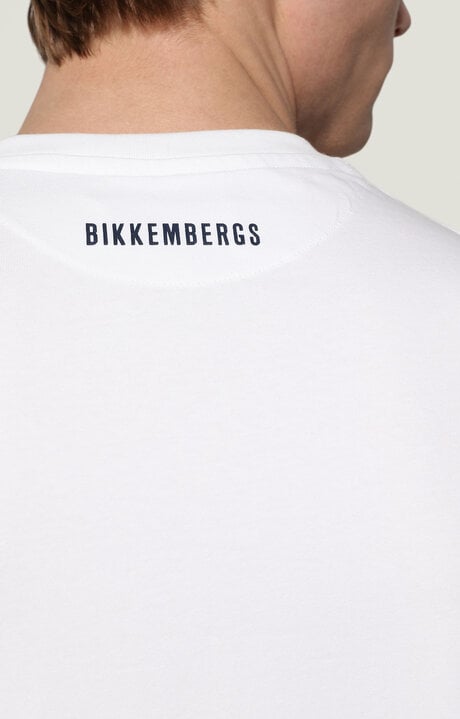 Dirk Bikkembergs Men's T-shirt With Soccer Print