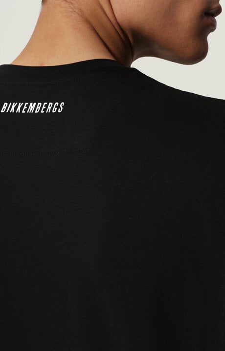 Dirk Bikkembergs Men's T-shirt With Soccer Print