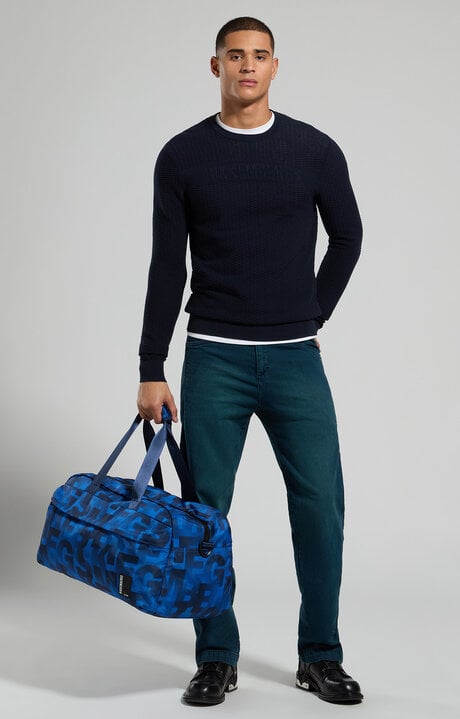 Dirk Bikkembergs Men's Textured Knit Pullover