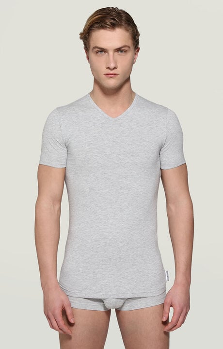 Dirk Bikkembergs Men's V-neck Undershirt
