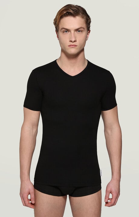 dirk bikkembergs Men's V-neck undershirt