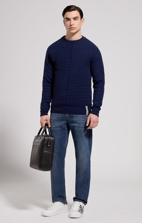 Dirk Bikkembergs Men's Wool Sweater