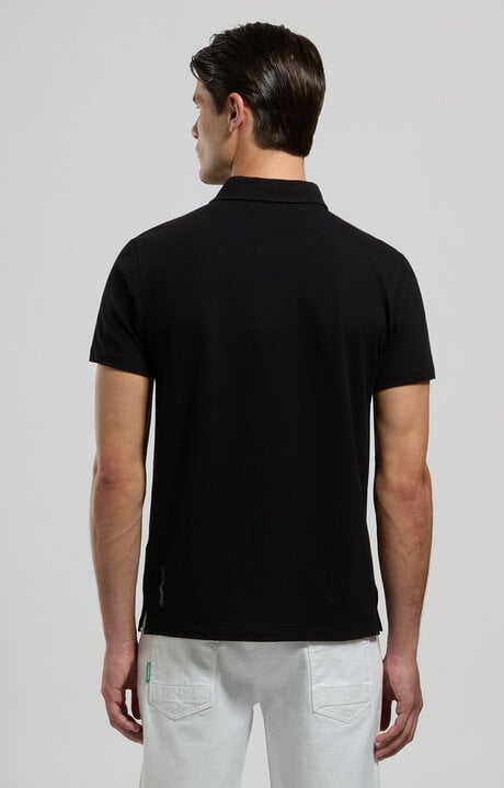 Dirk Bikkembergs Piquet Cotton Men's Polo Shirt