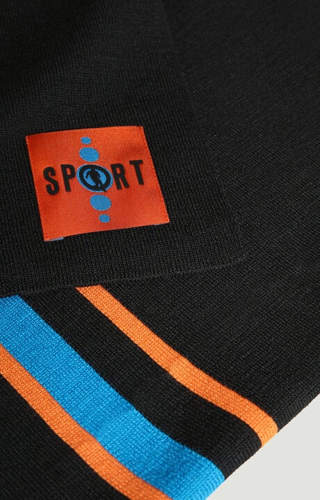 Dirk Bikkembergs Scarf With Patch 35x180 Cm