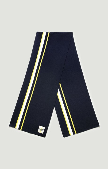 dirk bikkembergs Scarf with patch 35x180 cm