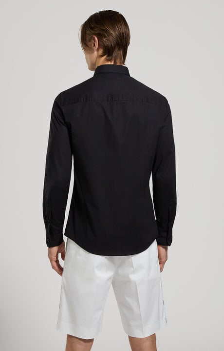 Dirk Bikkembergs Slim Fit Men's Print Shirt