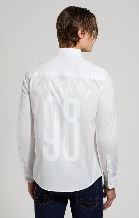 Dirk Bikkembergs Slim Fit Men's Print Shirt