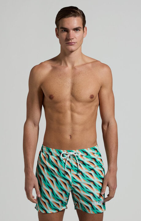 Dirk Bikkembergs Space-saving Men's Swim Shorts