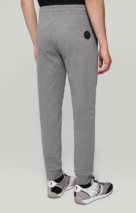 Dirk Bikkembergs Sweatpants With Rubberized Patch