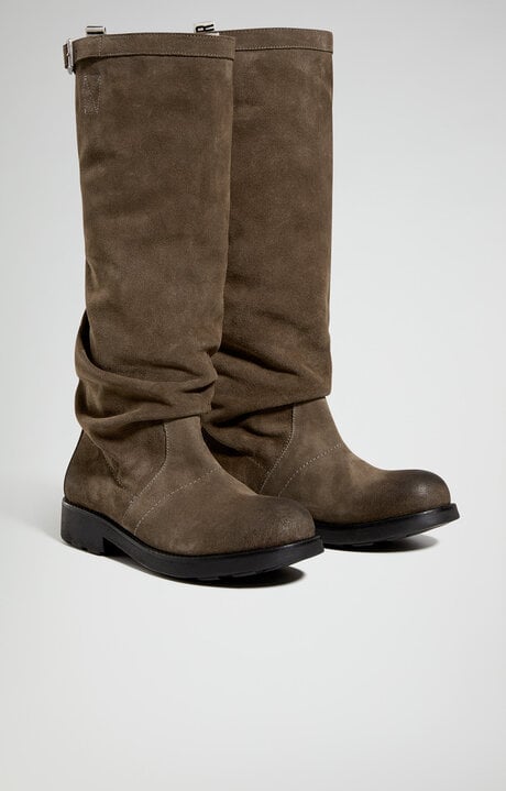 dirk bikkembergs Vintage women's suede boots