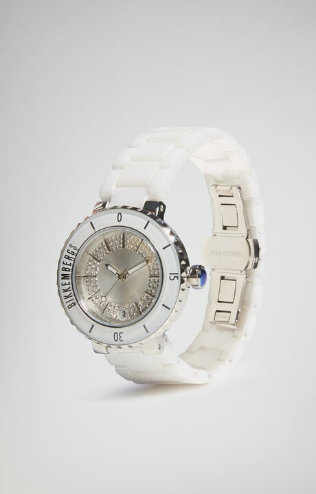 dirk bikkembergs Watch with ceramic band