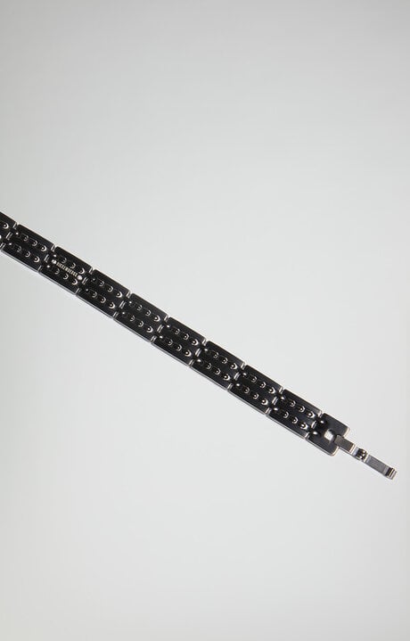 Dirk Bikkembergs Input Men's Bracelet With Diamonds