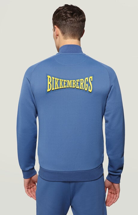 Dirk Bikkembergs Jacket With Inserts And Textured Logo
