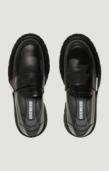 Dirk Bikkembergs Leather Men's Mocassins - Chunky College
