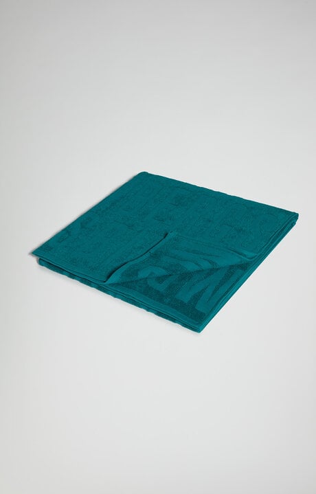 Dirk Bikkembergs Men's Beach Towel With Jacquard Logo