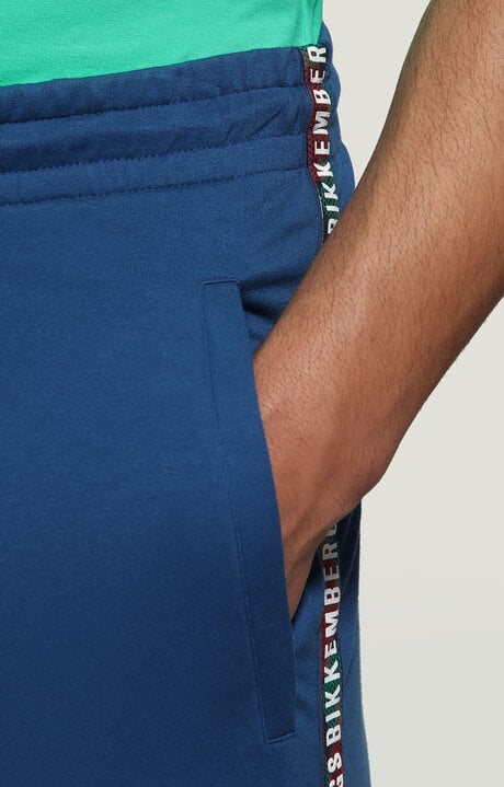 Dirk Bikkembergs Men's Bermuda Shorts With Hexagonal Print